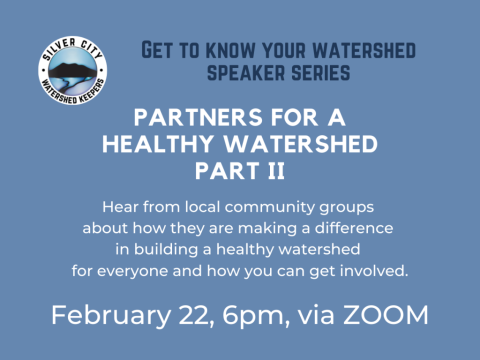 Get to Know Your Watershed Speaker Series continues on February 22