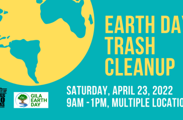 Celebrate Earth Day with Community-wide Trash Cleanup on Saturday, April 23, 9 am – 1 pm